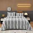 thumbnail image 4 of Eurhowing 40"×63" Fleece Throw Blanket for Couch, Super Soft Cozy Ribbed Blankets, Warm Fluffy Microfiber Bed Sofa Decor Blanket, Gray, 4 of 8