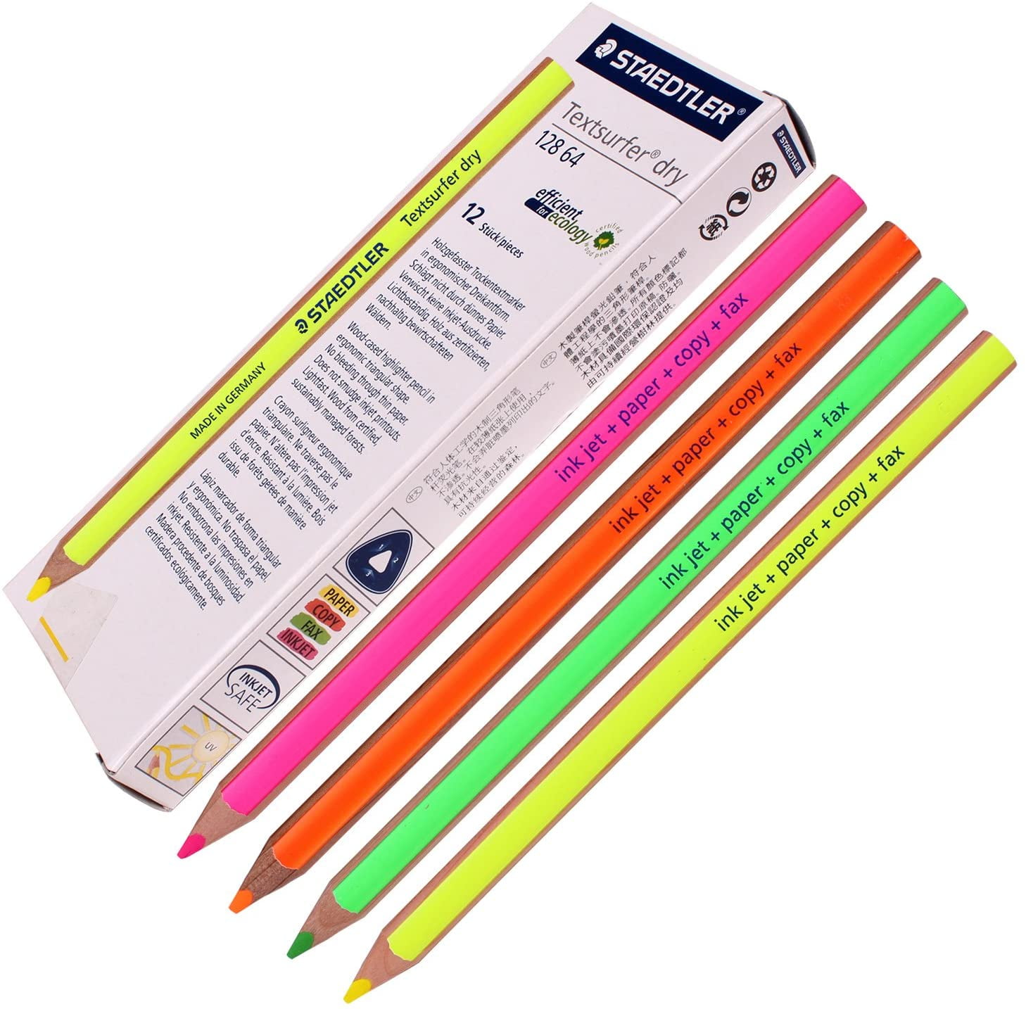 Staedtler Textsurfer Dry Highlighter Pencil 128 64fn Drawing for