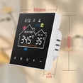 thumbnail image 3 of Smart Wifi Wireless Thermostat for Gas Boiler Water Heating Control with Remote Access and Voice Compatibility, 3 of 11