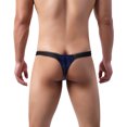 thumbnail image 2 of Vedolay Underpants For Men Cotton Men's Panties Fashion Low Rise Colored Briefs Sports Underwears,Black XL, 2 of 5