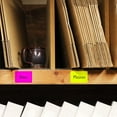 thumbnail image 6 of ChromaLabel 2 x 3 Inch Fluorescent Color Code Labels, 5 Assorted Colors, 250 Labels per Box, 6 of 6
