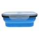 thumbnail image 1 of Recipiente Para Picnic Plegable Alimentos Plegable De Silicona , Gran Capacidad, Puede Poner Más Comida O Refrige Azul Gloria Contenedor de comida, 1 of 9