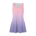 thumbnail image 6 of Ruyang Women's V Neck Sleeveless Dress Summer Fashionable Casual Dress Baggy Tank Top With Pocket Beach Dress Women Dresses, 6 of 6