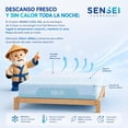 thumbnail image 2 of Colchón Individual Sensei Cool gel Memory Foam Fresco Semi Firme  en Caja, 2 of 6