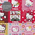 thumbnail image 4 of Hello Kitty Shower Curtain, Waterproof Bathroom Shower Curtains, Washable Cloth Shower Curtain With 12 Hooks, 72 "W X 72" L, 4 of 9