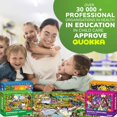thumbnail image 5 of Quokka 100 Piece Puzzles for Kids – 4 Set Search and Find Educational Jigsaw Puzzles with Nocturnal Animals for Ages 5-8, 5 of 8