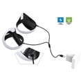 thumbnail image 4 of Cable de carga magnético de 90 grados DOBE TP5-2520 para controlador PS VR2, 1 USB a 2 puertos USB-C., 4 of 5