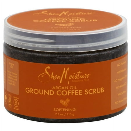SheaMoisture Argan Oil Ground Coffee Scrub, 7.5 Oz.