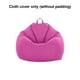 thumbnail image 3 of Billuyoard Sofá Puff de tela: asientos elegantes y cómodos para la sala de estar Funda para silla con estilo Lazy Sofa Chair Bag Beanbag rose Type2 NO2, 3 of 6