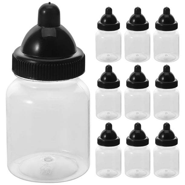 12 botellas de dulces para baby shower, cajas de dulces para biberones, cajas de dulces para baby showers y cumpleaños, cajas de dulces, cajas de regalo, contenedores decorativos para dulces.