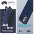 thumbnail image 4 of TUDIA MergeGrip Nokia G400 5G Case 2022 Drop Tested Heavy Duty  Cover - Indigo Blue, 4 of 8