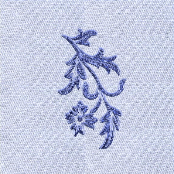 Ahgly Company Indoor Square Patterned Lavender Blue Area Rugs, 4' Square