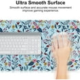 thumbnail image 6 of Large Gaming Mouse Pad,Beautiful Floral Desk Pad with Anti-Slip Rubber Base, Extended XXL Long Gaming Mousepad, Desk mat for Keyboard and Mouse|Computer mat,31.5 X 11.8 Inch, 6 of 7