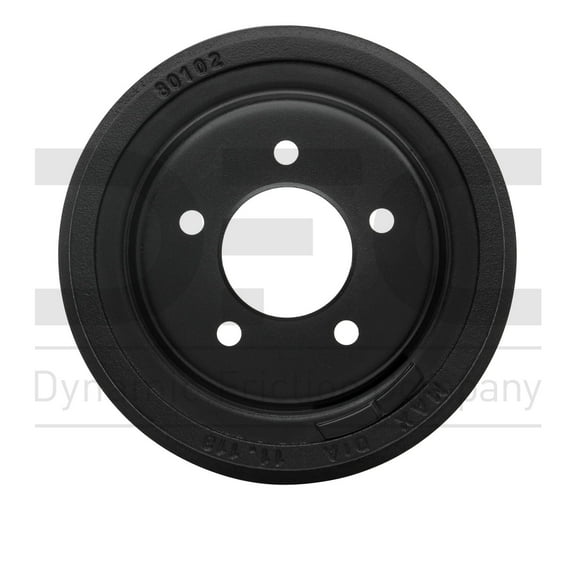 Dynamic Friction Company True Balanced Brake DRUM (1) 365-54080 For 2000-2003 Ford F-150, 2004 Ford F-150 Heritage