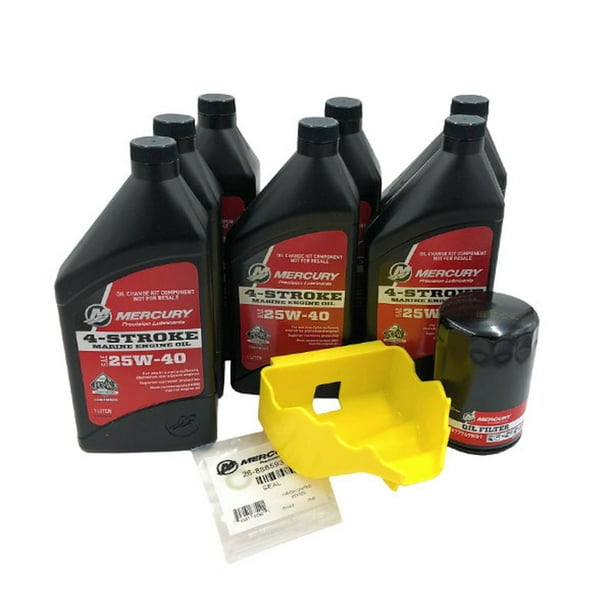 Quicksilver Marine/MerCruiser New OEM Oil Change Kit, 200400HP Verado