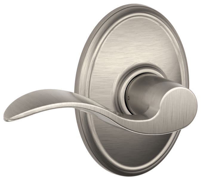 Schlage F10ACCWKF Accent Passage Door Lever Set