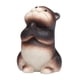thumbnail image 1 of Estatua pequeña de nutria para mascotas, adornos de estatuilla de nutria, escultura de nutria de arcilla encantadora para escritorio, Yoga, cafetería,, 1 of 9