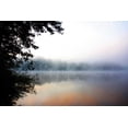 thumbnail image 2 of Alan Hausenflock 24x17 Gallery Wrapped Canvas Wall Art Titled - Misty Sunrise, 2 of 4