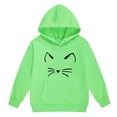 thumbnail image 6 of Hessimy Toddler Boys Girls Spring Summer Cartoon Print 2Pcs Long Sleeve Sweatshirt Tops Pants Warm Sweatsuit, Warm Sweat Comfort(Green,8-9 Years), 6 of 7
