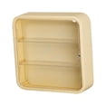 thumbnail image 4 of Vitrina de acrílico transparente a prueba de polvo para figuritas coleccionables vasos de Amarillo CUTICAT Vitrina de montaje en pared, 4 of 8