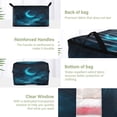 thumbnail image 3 of Foldable Clothes Storage Bags Clothes Organizer Bin with Clear Windows for Clothes Bedding Ethereal Moonlit Night Background, 3 of 6