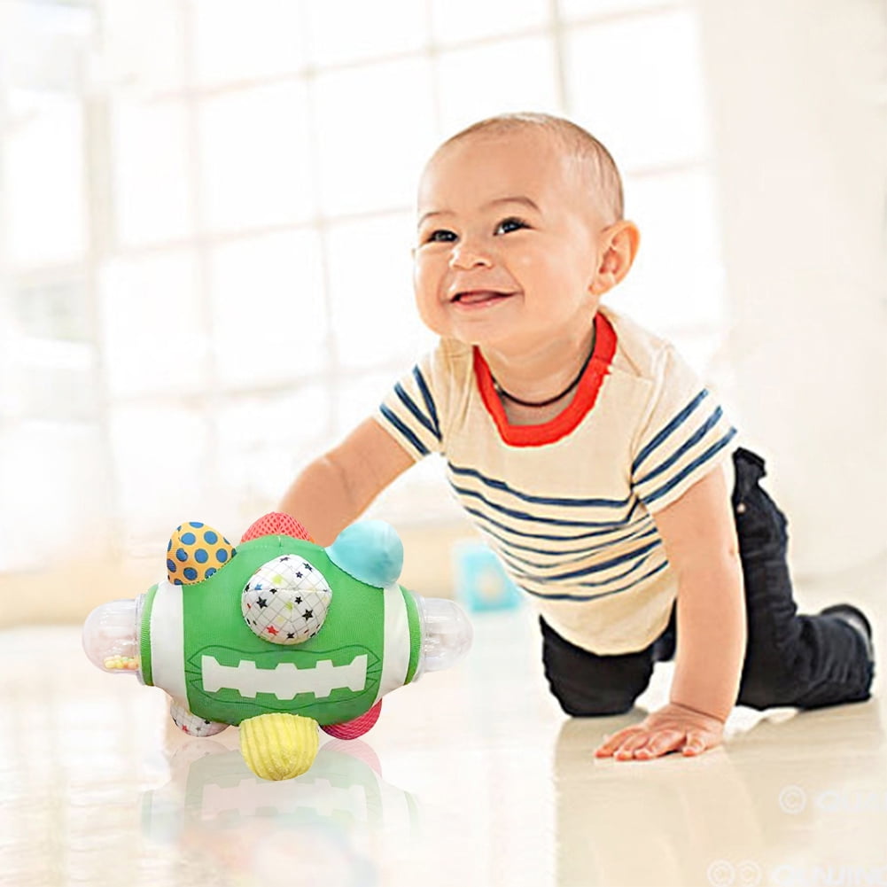 Football Bumpy Ball for Baby Boys & Girls Newborn to 36 Months