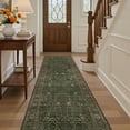 thumbnail image 3 of KUETH 2X7 Runner Rug Machine Washable, Kitchen Runner Rug for Floor and Hallway, Non Slip Throw Area Rug with Rubber Backing for Living Room、 Entryway、Bedroom and Dining Room, 3 of 7
