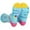 Sky Blue, variant on Funny Socks for Women Easter Bunny & Dog Mom Socks Fun Stocking Stuffers Pink One Size