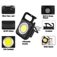 thumbnail image 3 of Luz Led LED COB Camping Lighting Portable 500LM para viajes al aire libre (soporte LED negro), 3 of 6
