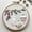 E, variant on Home Decor Embroidery With Threads Needles For Holiday Festive Making Diy Craft Projects Ideal Hangs Practical 5.9" X 5.9"