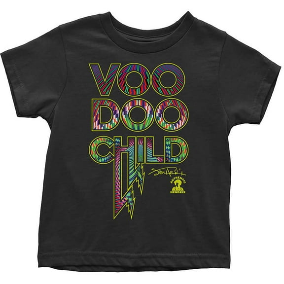 Jimi Hendrix Kids Toddler T-Shirt: Voodoo Child (12 Months)