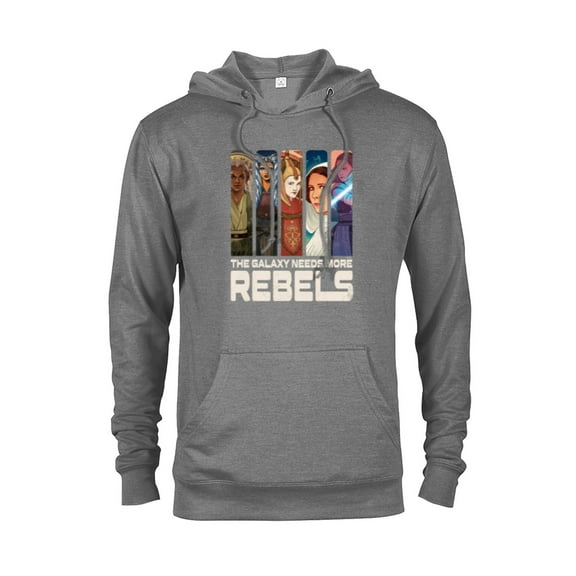 Star Wars The Galaxy Needs More Rebels - Pullover Hoodie for Adults - Customized-Graphite Heather