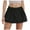 Z2-Black, variant on vigerkar Mini Skirts for Women, Women's Y2K Flowy A Line Short Skirt Summer High Waisted Ruffle Mini Skirts Pleated Cute Skirt White, L