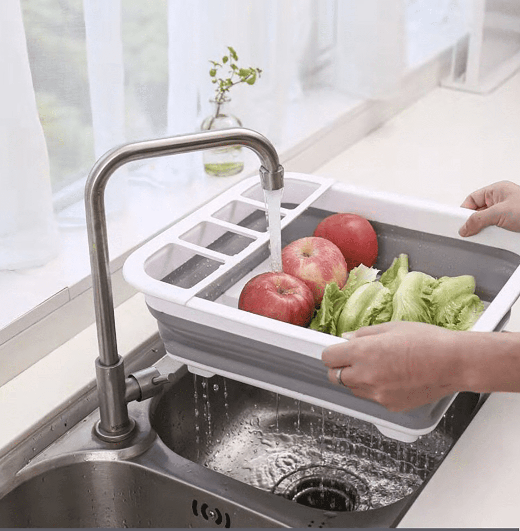 Details about   Over Sink Dish Drying Rack Stainless Steel Cabinet Organizer Durable Non Folding 