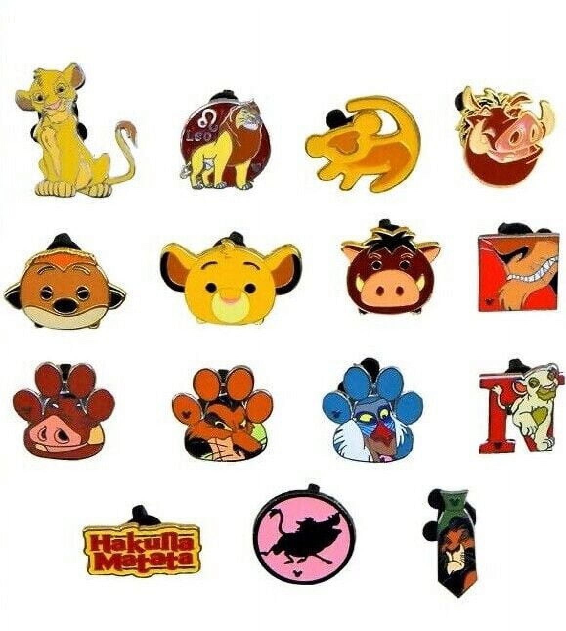 Lion King Themed 5 Disney Park Trading Pins Set ~ Randomly