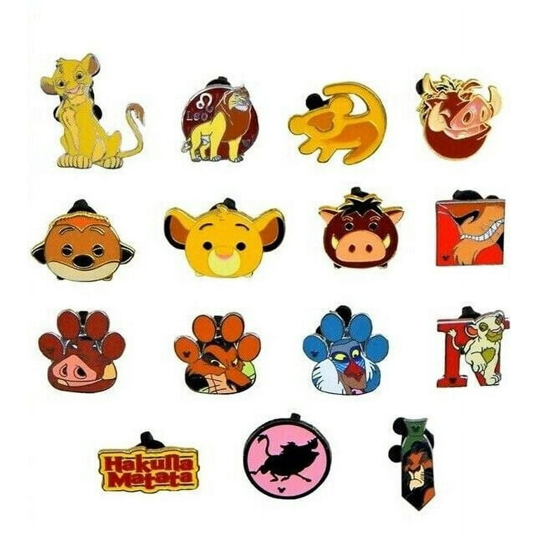 Lion King Themed 5 Disney Park Trading Pins Set ~ Randomly