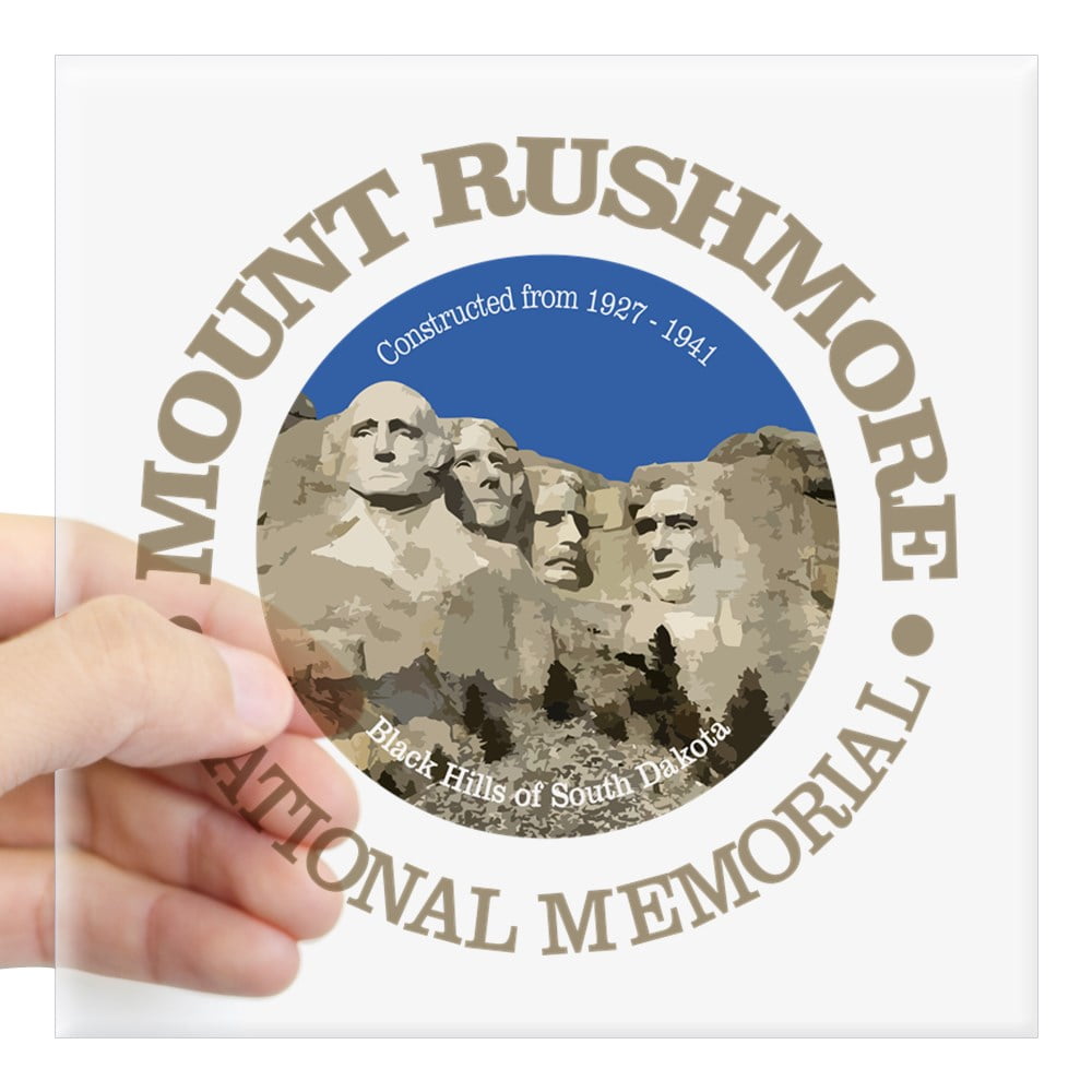 CafePress Mount Rushmore Sticker Square Sticker 3" x 3" Walmart