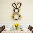 thumbnail image 6 of WEGFTDUOP Easter Festival Supplies Easter Bunny Ear Wreath Flower Ornament Door Hanging Home Decoration, 6 of 7