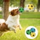 thumbnail image 4 of 3 pelotas de juguete con sonido para molares de mascotas, de látex, para entrenamiento de perros, rompecabezas de baloncesto, juguete interactivo, pelota de fútbol para cachorros, para masticar y la, 4 of 5