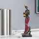 thumbnail image 3 of Escultura africana de estilo , adornos de muñecas, figura de resina, estatua de para sala de estar, Hotel, TV, armario, decoraciones oro Macarena Figuras de belleza, 3 of 8