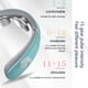 thumbnail image 5 of Masajeador de cuello calentado, masajeador eléctrico Plus para alivio del dolor de cuello y hombros, relajación muscular, vibrador flotante de 2 cabezales, calefacción Wmkox8yii hjk3628, 5 of 9