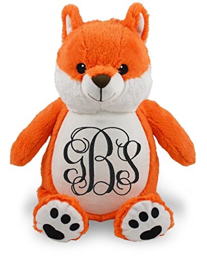 personalized fox stuffed animal