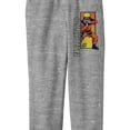 thumbnail image 6 of Naruto Classic Naruto Ninjutsu Stance Men's Athletic Heather Sweatpants-Large, 6 of 7