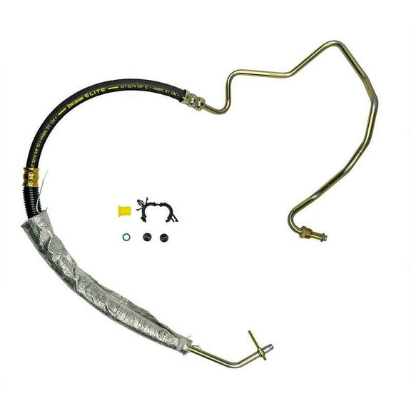 Power Steering Pressure Line Hose Assembly - Elite Hoses Fits select: 2006-2010 CHEVROLET MALIBU, 2006-2010 PONTIAC G6