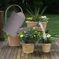 thumbnail image 3 of YIJU 1.8L Taupe Brown Watering Can with Detachable Stainless Steel Sprinkler, 3 of 9