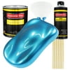 Restoration Shop - Electric Blue Metallic Acrylic Enamel Auto Paint, Complete Gallon Paint Kit, Single Stage High Gloss