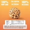 thumbnail image 2 of The Gluten Free Brothers Dark Chocolate Peanut Butter Bites – Protein Energy Balls, 4 oz, 6 Count, 2 of 5