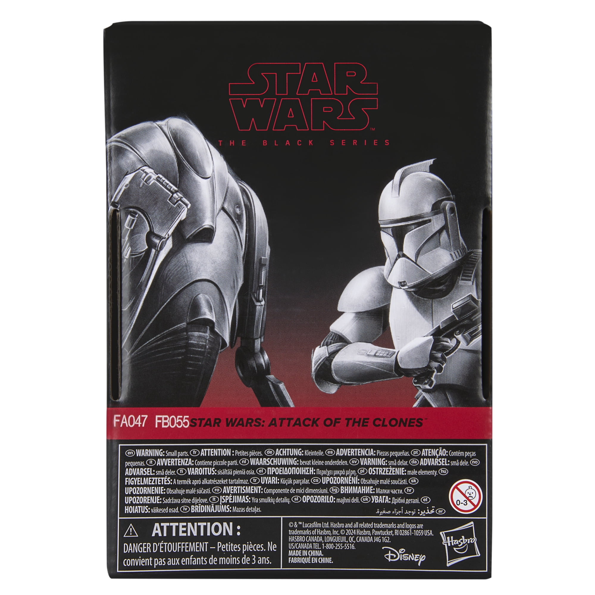 Star Wars The Black Series Phase I Clone Trooper & Super Battle Droid Action Figures (6”)