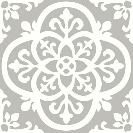 FloorPops Medina Peel & Stick Floor Tiles 10 Tiles/10 sq. (Best Type Of Floor Tile)