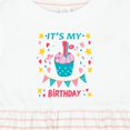 thumbnail image 4 of Inktastic Colorful Cupcake and Confetti Girls 1st Birthday Girls Baby Dress, 4 of 5